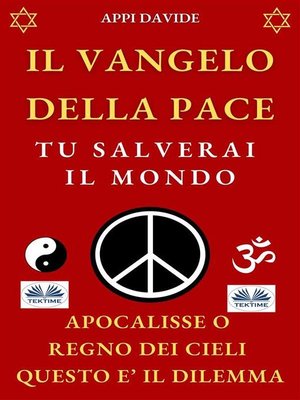 cover image of Il Vangelo Della Pace--Tu Salverai Il Mondo